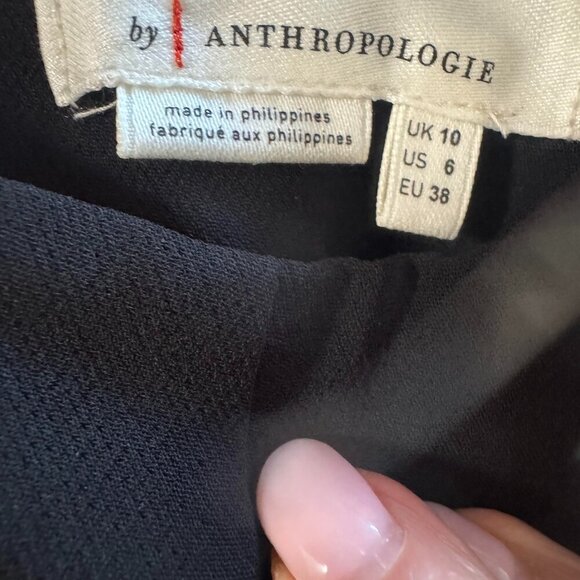 Anthropologie Zinnia Flare wide leg Trousers - Picture 5 of 8